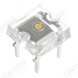 100PCS 20mA Green Transparent Emitting Lamp Flat Top LED Diode Hole Bulb DIY Lamp DC3V 100PCS 20mA Green Transparent Emitting Lamp Flat Top LED Diode Hole Bulb DIY Lamp DC3V