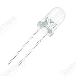 100PCS 5MM 20mA 3V Warm White Transparent Ultra Bright 3000K Round LED Diode DIY Lamp 100PCS 5MM 20mA 3V Warm White Transparent Ultra Bright 3000K Round LED Diode DIY Lamp