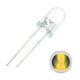 100PCS 5MM 20mA 3V Warm White Transparent Ultra Bright 3000K Round LED Diode DIY Lamp