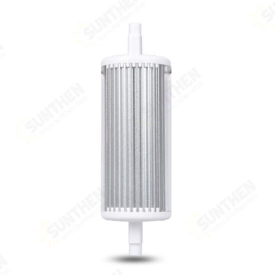 118MM 10W Non-dimmable Milky Cover Warm White Pure White SMD2835 78LED Corn Floodlight Bulb AC85-265V