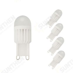 1X 5X ZX G9 3W 110V/220V 5050 360 Degree LED Crystal Ceramic Dimmable Bulb LED Lighting Lamp 1X 5X ZX G9 3W 110V/220V 5050 360 Degree LED Crystal Ceramic Dimmable Bulb LED Lighting Lamp
