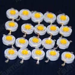 20PCS Ultra Bright 1W LED Diode 3000K Warm White Light Beads 20PCS Ultra Bright 1W LED Diode 3000K Warm White Light Beads