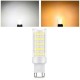 220V 9W G9 SMD2835 Non-dimmable 78 LED Ceramic Corn Light Bulb for Outdoor Home Decoration