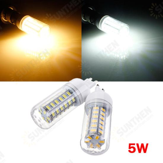 220V G9 800LM 5W 5730SMD 48 LED Energy Saving Corn Light Bulb Lamp