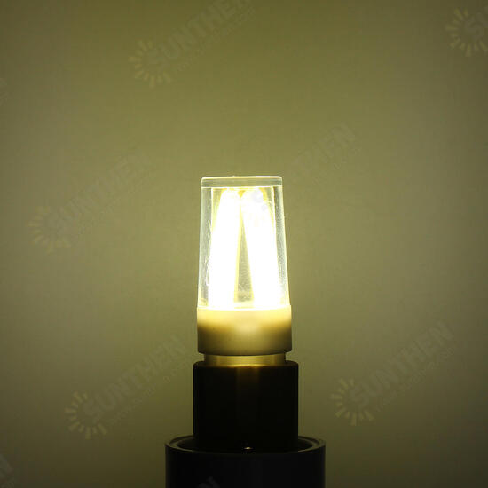 2W G9 Dimmable LED Pure White Warm White Corn Bulb Silicone Crystal COB Lamp Light AC 220V