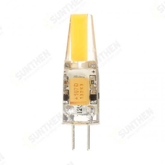 30X DC/AC12V Dimmable G4 2W Warm White COB LED Bulb Chandelier Light Replace Halogen Lamps