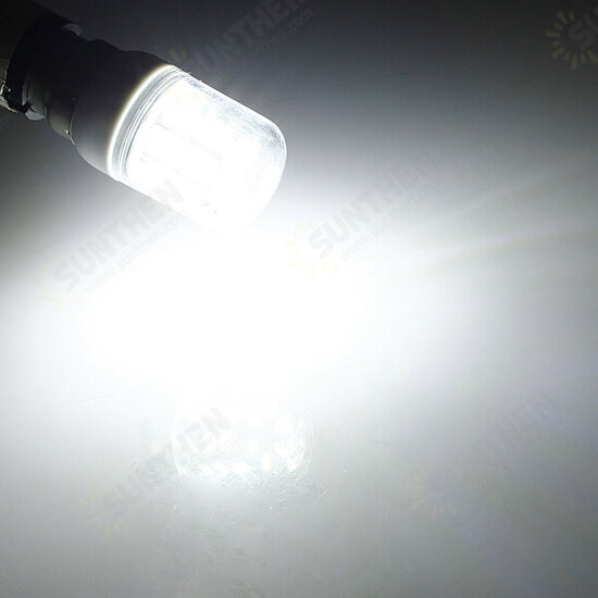 3.5W E12 White/Warm White 5730SMD 27 LED Corn Light Bulb 110V