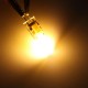 4PCS G4 2W Warm White COB LED Bulb for Chandelier Light Replace Halogen Lamp DC/AC12V