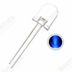 50pcs 10mm 2Pin Transparent Water Clear 3V 20mA Round Emitting Color Blue LED Diode DIY Electronic Component 50pcs 10mm 2Pin Transparent Water Clear 3V 20mA Round Emitting Color Blue LED Diode DIY Electronic Component