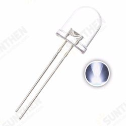 50pcs 10mm White Transparent 20mA 3V Ultra Bright Round LED Diode Light Emitting Lamp Water Clear Bulb 50pcs 10mm White Transparent 20mA 3V Ultra Bright Round LED Diode Light Emitting Lamp Water Clear Bulb