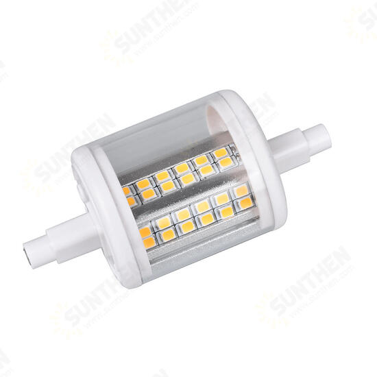 78MM Non-Dimmable 5W R7S 2835 36SMD Pure White Warm White LED Light Bulb for Floodlight AC85-265V