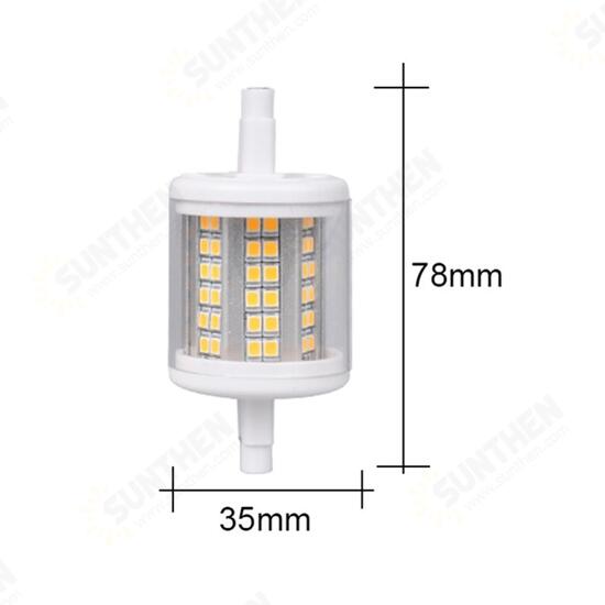 78MM Non-Dimmable 5W R7S 2835 36SMD Pure White Warm White LED Light Bulb for Floodlight AC85-265V