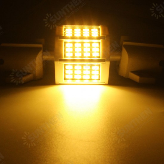 78MM Non-dimmable R7S SMD5733 Warm White Pure White 36 LED Light Bulb AC110V AC220V