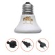 AC110 AC220V 70W Infrared Ceramic Emitter Heat Reptile Pet Lamp E27 Light Bulb With Lampholder