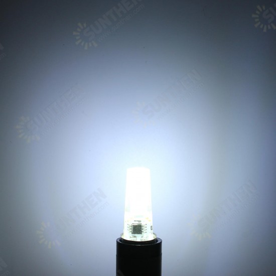 AC110V Dimmable E11 G8 2.2W 180LM Pure White Warm White LED COB Silica gel Light Bulb