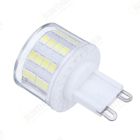 AC220-240V G9 5W 2835 No Flicker 52LED Ceramics Corn Light Bulb for Chandelier Replace Halogen Lamp