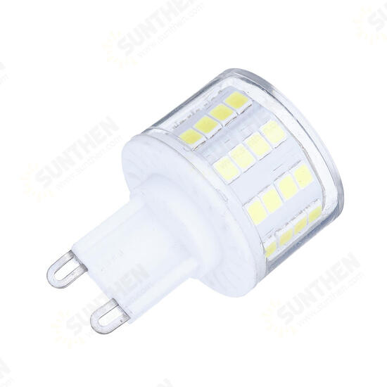 AC220-240V G9 5W 2835 No Flicker 52LED Ceramics Corn Light Bulb for Chandelier Replace Halogen Lamp