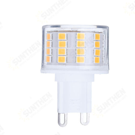 AC220-240V G9 5W 2835 No Flicker 52LED Ceramics Corn Light Bulb for Chandelier Replace Halogen Lamp