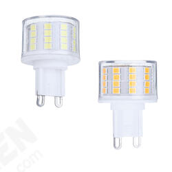 AC220-240V G9 5W 2835 No Flicker 52LED Ceramics Corn Light Bulb for Chandelier Replace Halogen Lamp AC220-240V G9 5W 2835 No Flicker 52LED Ceramics Corn Light Bulb for Chandelier Replace Halogen Lamp