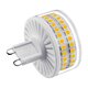 AC220-240V G9 9W 3000K/6000K No Flicker SMD2835 88LED Ceramics Corn Bulb for Indoor Chandelier