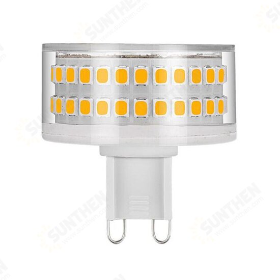 AC220-240V G9 9W 3000K/6000K No Flicker SMD2835 88LED Ceramics Corn Bulb for Indoor Chandelier