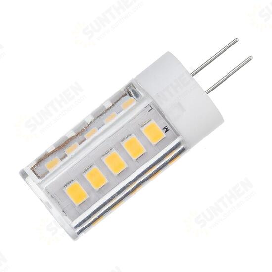 AC220V 3W Warm White Pure White Ceramic G4 32LED Corn Light Bulb for Ceiling Lamp Indoor Home