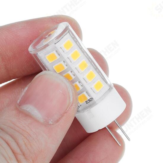 AC220V 3W Warm White Pure White Ceramic G4 32LED Corn Light Bulb for Ceiling Lamp Indoor Home