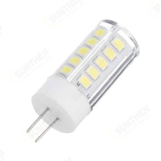 AC220V 3W Warm White Pure White Ceramic G4 32LED Corn Light Bulb for Ceiling Lamp Indoor Home