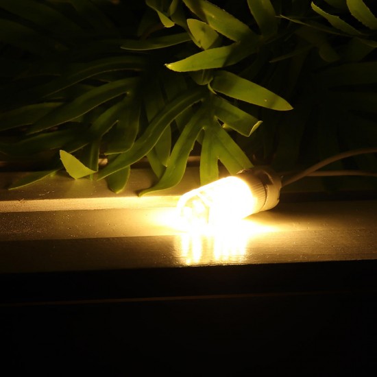 AC220V 3W Warm White Pure White Ceramic G4 32LED Corn Light Bulb for Ceiling Lamp Indoor Home