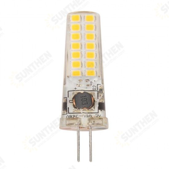 AC85-265V G4 5W 28 SMD 2835 No Strobe Silica gel LED Corn Light Bulb Ceiling Lamp Indoor Home Decor