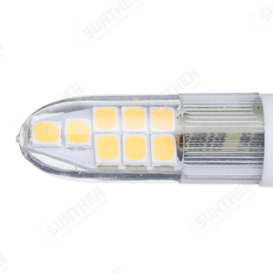 AC/DC12V 2.5W G4 Warm White Pure White 2835 Ceramics 16LED Corn Light Bulb for Indoor Chandelier Use