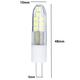 AC/DC12V 2.5W G4 Warm White Pure White 2835 Ceramics 16LED Corn Light Bulb for Indoor Chandelier Use