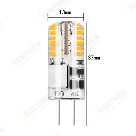 AC/DC12V 3W G4 SMD3014 Warm White/Natural White/Pure White No Flicker 48 LED Corn Bulb Chandelier Light