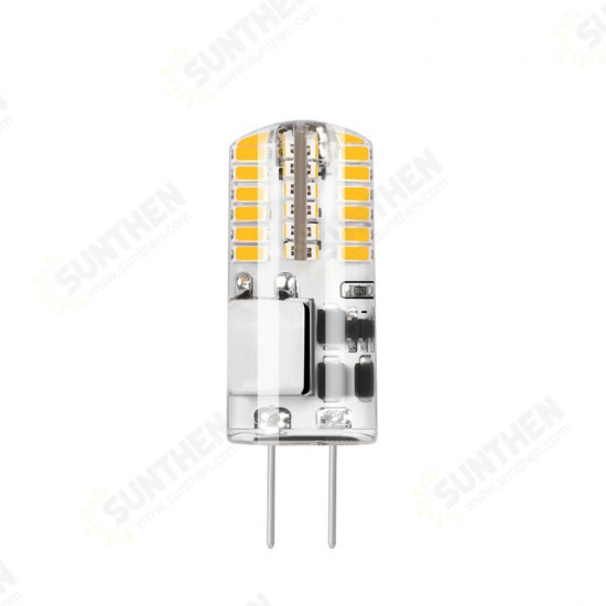 AC/DC12V 3W G4 SMD3014 Warm White/Natural White/Pure White No Flicker 48 LED Corn Bulb Chandelier Light