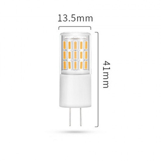 AC/DC12V 3W Non-dimmbale Pure White Warm White 4014 G4 45LED Corn Bulb for Halogen Replacement