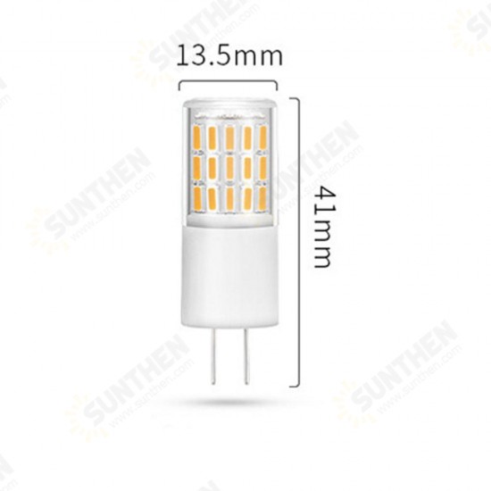 AC/DC12V 3W Non-dimmbale Pure White Warm White 4014 G4 45LED Corn Bulb for Halogen Replacement