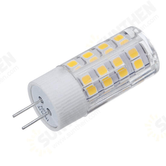 AC/DC12V 5W SMD2835 G4 Ceramics LED Corn Light Bulb for Indoor Replace Halogen Chandelier Lamp