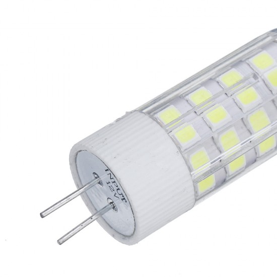 AC/DC12V 5W SMD2835 G4 Ceramics LED Corn Light Bulb for Indoor Replace Halogen Chandelier Lamp
