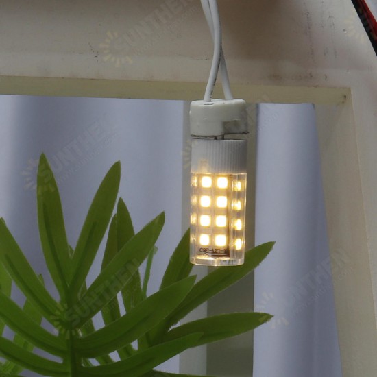 AC/DC12V G4 3W SMD2835 No Flicker Ceramic 35LED Corn Light Bulb for Chandelier Indoor Home Use