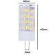 AC/DC12V G4 3W SMD2835 No Flicker Ceramic 35LED Corn Light Bulb for Chandelier Indoor Home Use