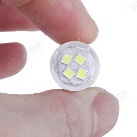 AC/DC12V G4 3W SMD2835 No Flicker Ceramic 35LED Corn Light Bulb for Chandelier Indoor Home Use