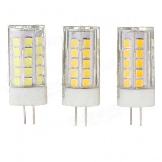 Ceramic LED G4 Lamp Bulb 5W 44 SMD 2835 LED Light Bulb replace Halogen for Chandelier 110V