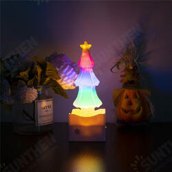 DC5V USB 4.7W 5 Modes Crystal Salt Stone Christmas RGB Tree Shape 73 LED Bulb Festival Gift Party Night Light DC5V USB 4.7W 5 Modes Crystal Salt Stone Christmas RGB Tree Shape 73 LED Bulb Festival Gift Party Night Light