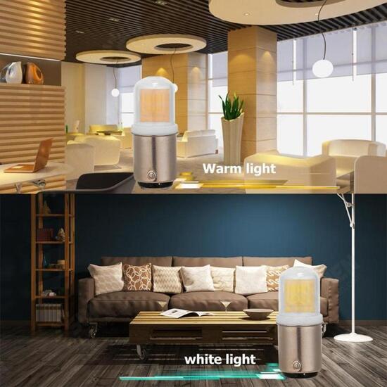 Dimmable 5W AC110-120V COB 1511 BA15D LED Light Bulb Indoor Lamp for Chandelier Sewing Machine