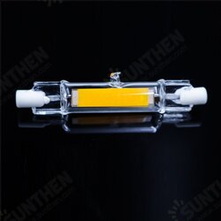 Dimmable 78MM AC220-240V 5W R7S LED COB Light Bulb Glass Tube for Floodlight Halogen Replacement Dimmable 78MM AC220-240V 5W R7S LED COB Light Bulb Glass Tube for Floodlight Halogen Replacement