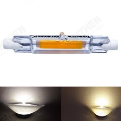 Dimmable 78MM AC220-240V 5W R7S LED COB Light Bulb Glass Tube for Floodlight Halogen Replacement Dimmable 78MM AC220-240V 5W R7S LED COB Light Bulb Glass Tube for Floodlight Halogen Replacement