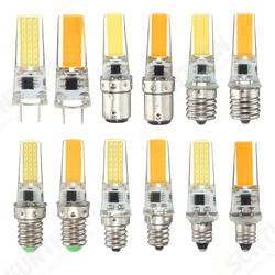 Dimmable E11 E12 E14 E17 G8 BA15D 2.5W LED COB Silicone Light Lamp Bulb 220V Dimmable E11 E12 E14 E17 G8 BA15D 2.5W LED COB Silicone Light Lamp Bulb 220V