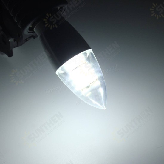 Dimmable E14 E12 E27 7W 60 580LM SMD 3014 LED White Warm White Candle Light Lamp Bulb AC 110V Dimmable E14 E12 E27 7W 60 580LM SMD 3014 LED White Warm White Candle Light Lamp Bulb AC 110V