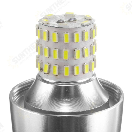 Dimmable E14 E12 E27 7W 60 580LM SMD 3014 LED White Warm White Candle Light Lamp Bulb AC 110V