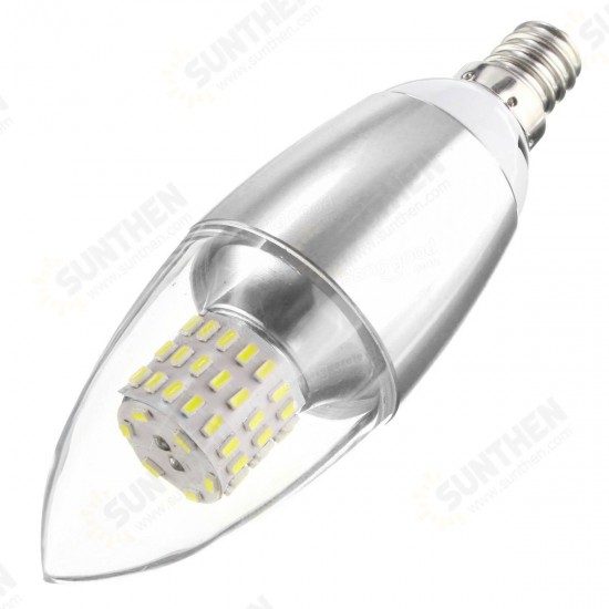 Dimmable E14 E12 E27 7W 60 580LM SMD 3014 LED White Warm White Candle Light Lamp Bulb AC 110V Dimmable E14 E12 E27 7W 60 580LM SMD 3014 LED White Warm White Candle Light Lamp Bulb AC 110V